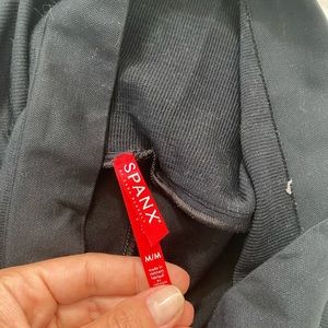 Spanx Faux Leather Leggings - Maternity - Size M